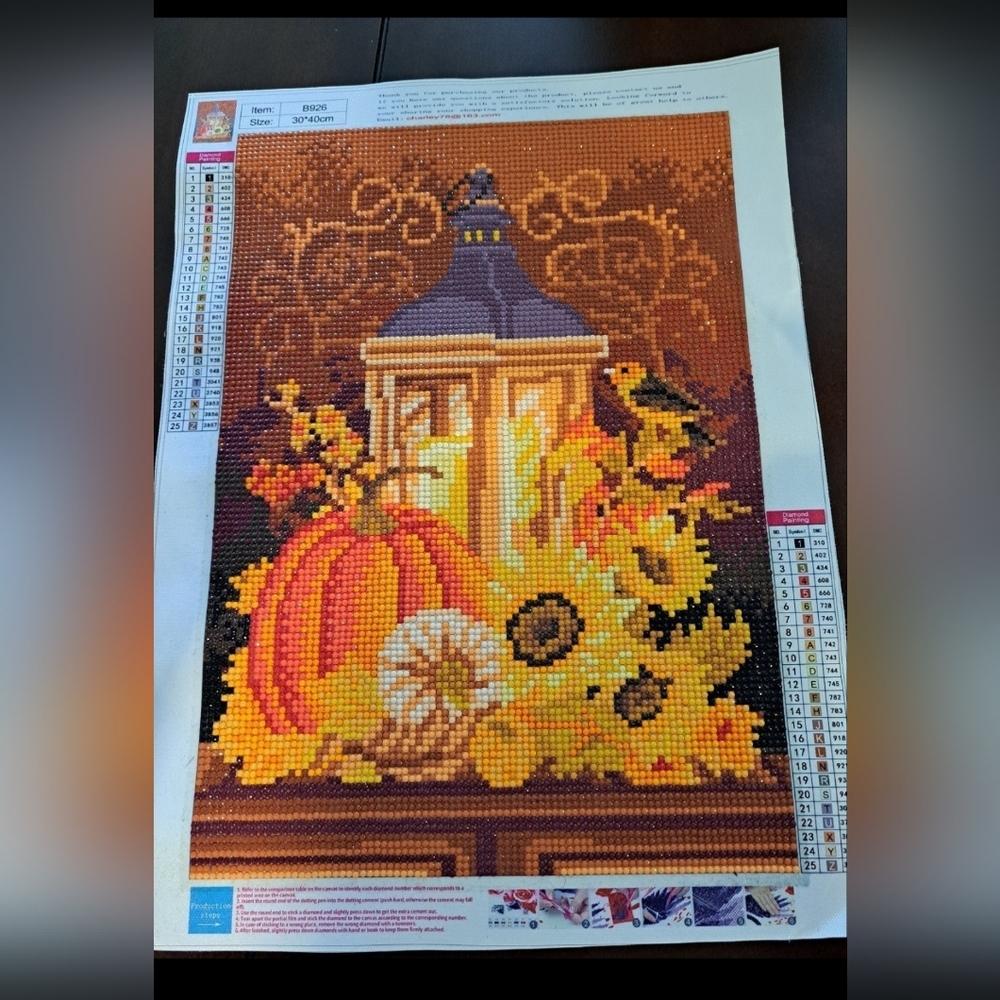 Completed Diamond Painting